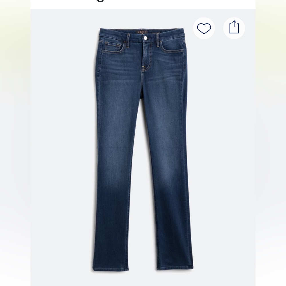 Classic Blue Women's Straight Leg Jeans